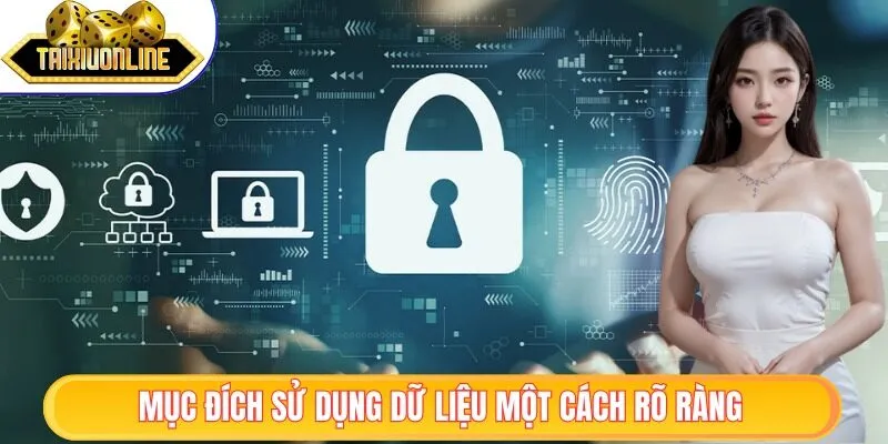 Chính Sách Bảo Mật 2 Mục đích sử dụng rõ ràng cho các loại dữ liệu